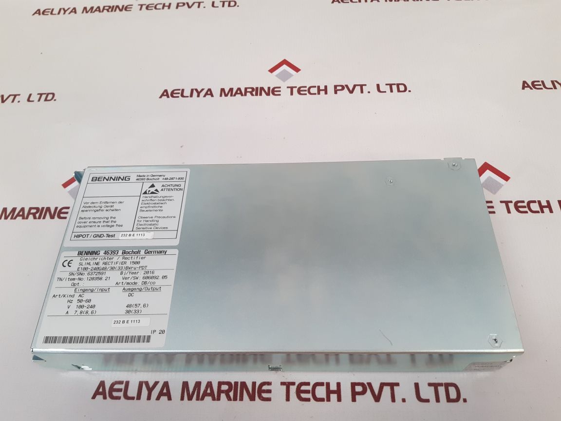 Benning E100-240G48/30(33) Bwru-pdt Power Supply
