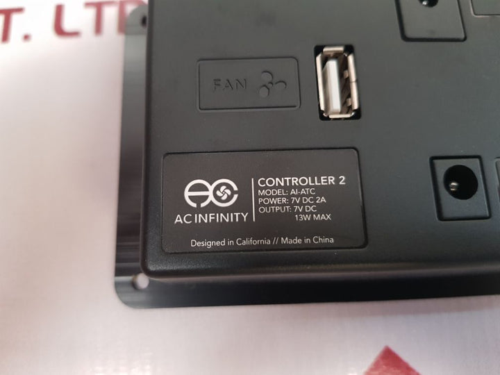 Ac Infinity Ai-atc Thermal And Speed Controller For Home With Cooling Fan