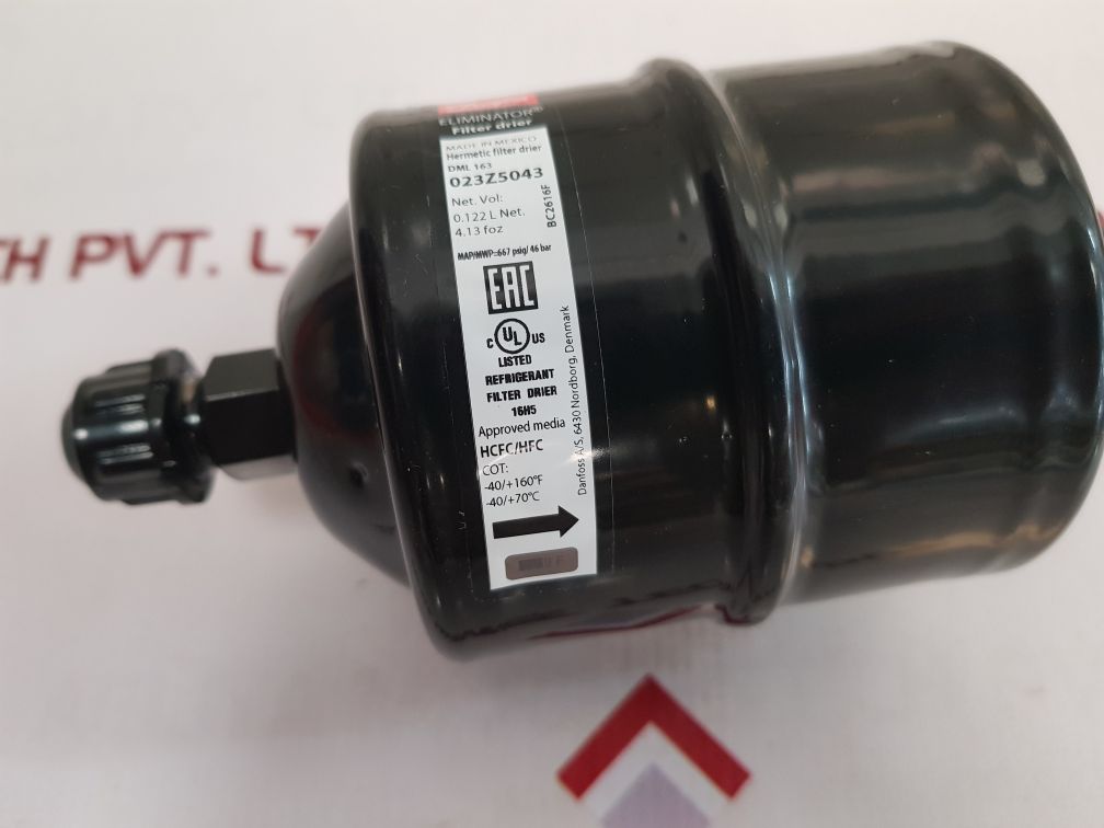 Danfoss Dml 163 Hermetic Filter Drier 023Z5043
