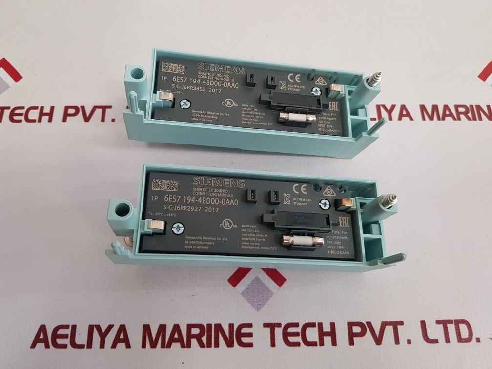 Siemens 6Es7 194-4Bd00-0Aa0 Connecting Module