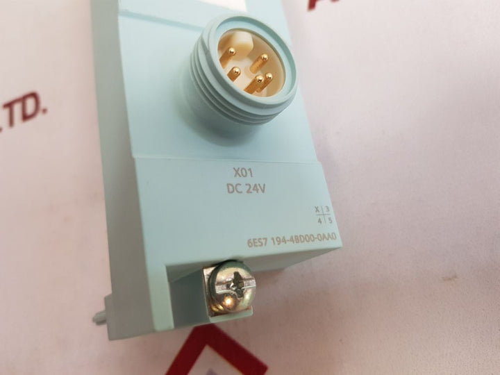 Siemens 6Es7 194-4Bd00-0Aa0 Connecting Module