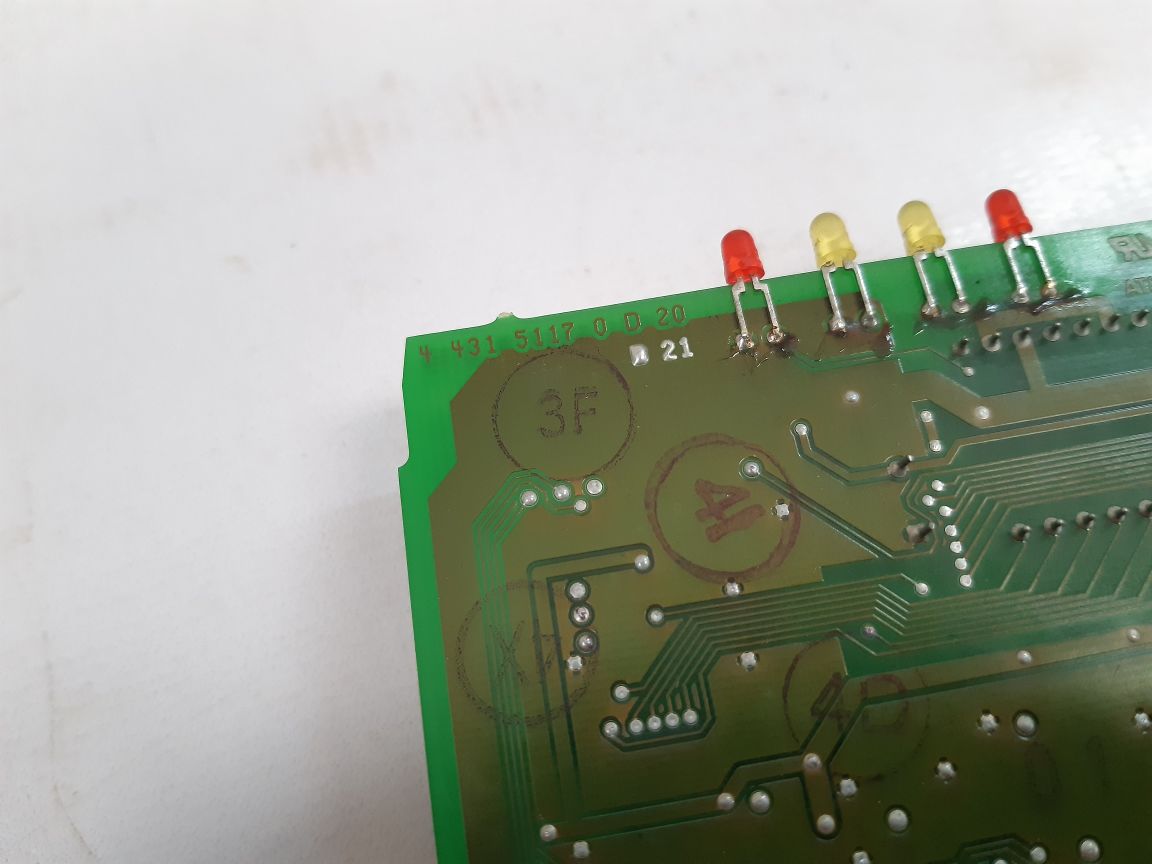 Saia At&S Fe-4D Pcb Card Pcd4 W100