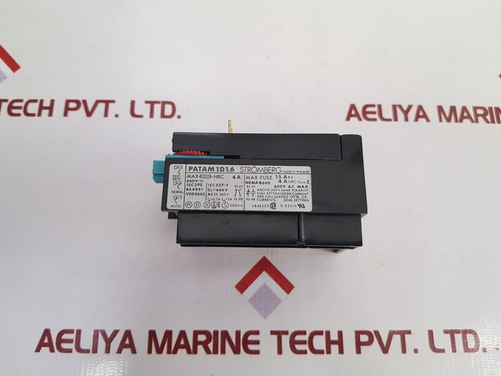 Stromberg Patam 1D1,6 Thermal Overload Relay Used