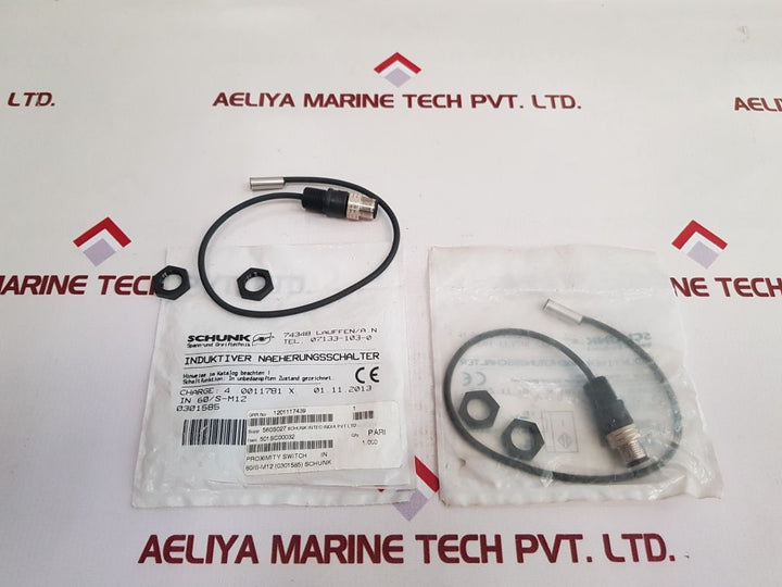 Schunk 0301585 Inductive Proximity Sensor