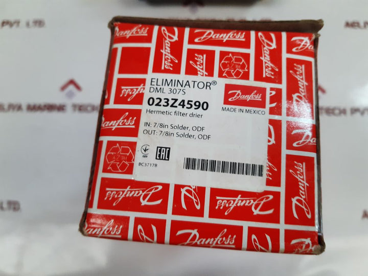 Danfoss Dml 307S Liquid Line Filter Drier 023Z4590