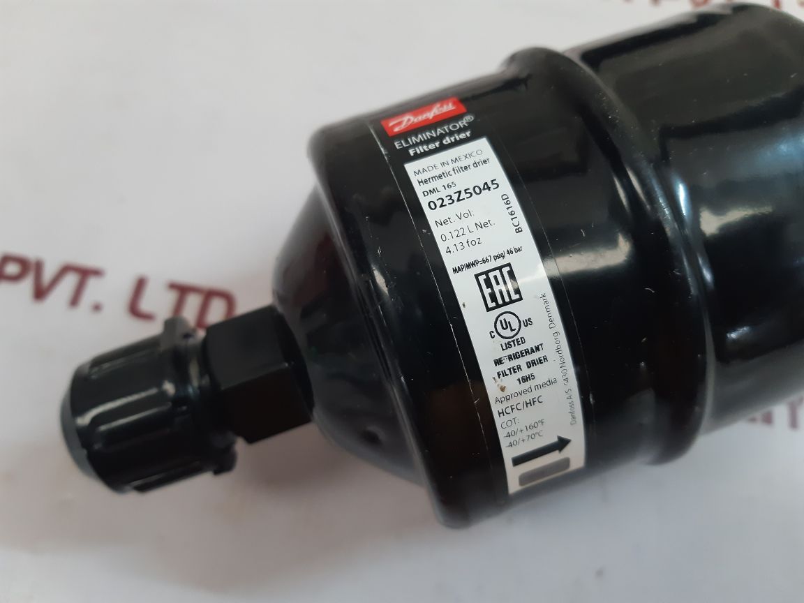 Danfoss Dml 165 Hermetic Filter Drier 023Z5045