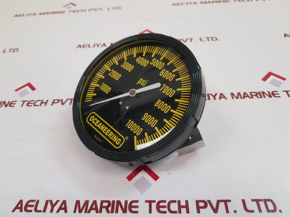Oceaneering 05-4310-t Pressure Gauge 0-10000 Psi