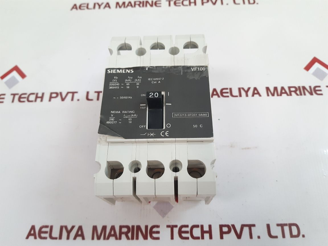 Siemens 3Vf2213-0Fd41-0Aa0 Circuit-breaker
