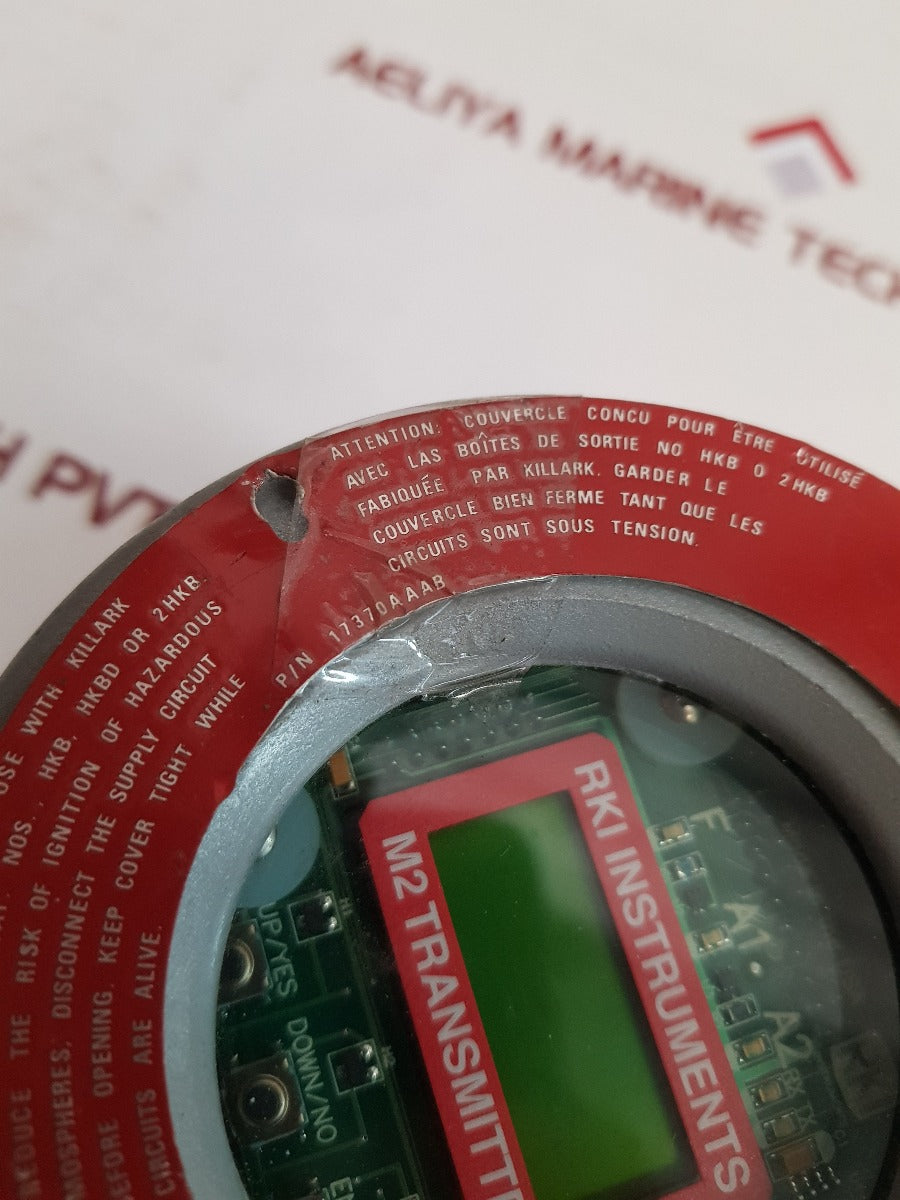 Rki instruments m2 transmitter gas monitor