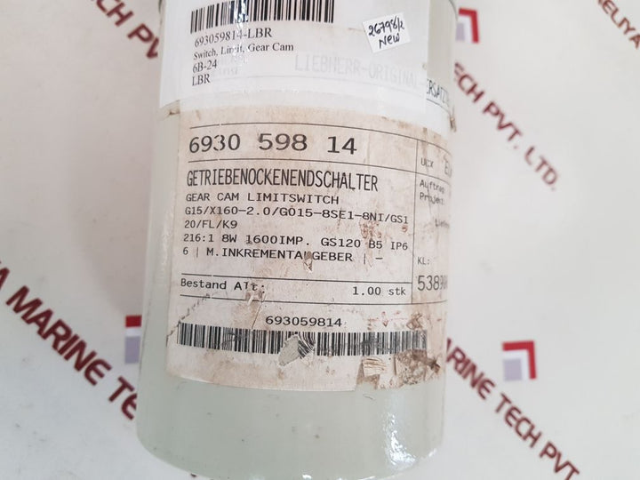 Liebherr / Fsg g15/x160-2.0/g015-8se1-8ni/gs120/fl/k9 gear cam limit switch