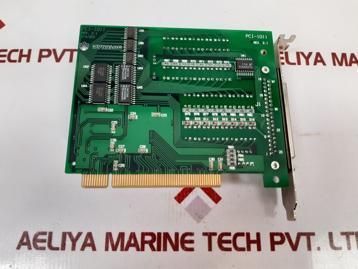 Dynalog Pci-1011 Pci Bus Data Acquisition Cards Rev. 2.1