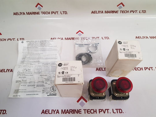 Allen Bradley 800T-fxtq0Ra1 Illuminated Push Button
