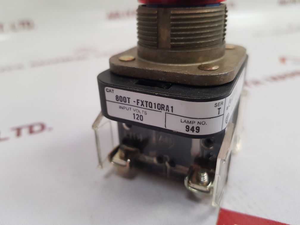 Allen Bradley 800T-fxtq0Ra1 Illuminated Push Button