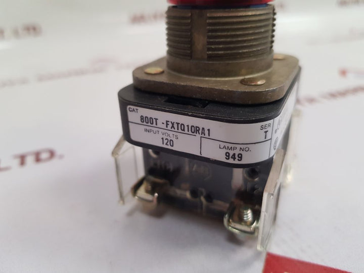 Allen Bradley 800T-fxtq0Ra1 Illuminated Push Button