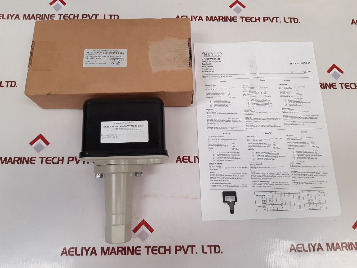 Meyle 6Kc3 106-0A Pressure Monitors 10 Bis 25 Bar