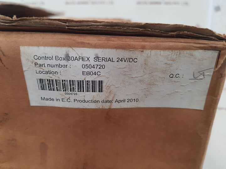 Orlaco 0504720 control box 80 afex
