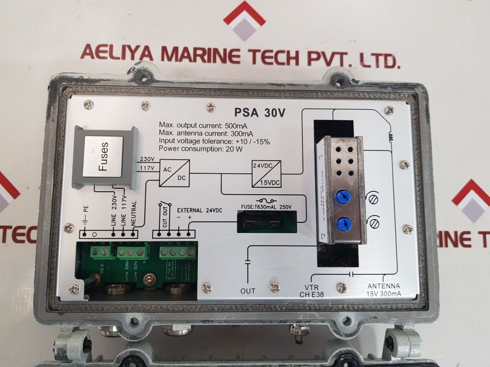 Naval psa30v-power supply and amplifier psa 30v-2 201161