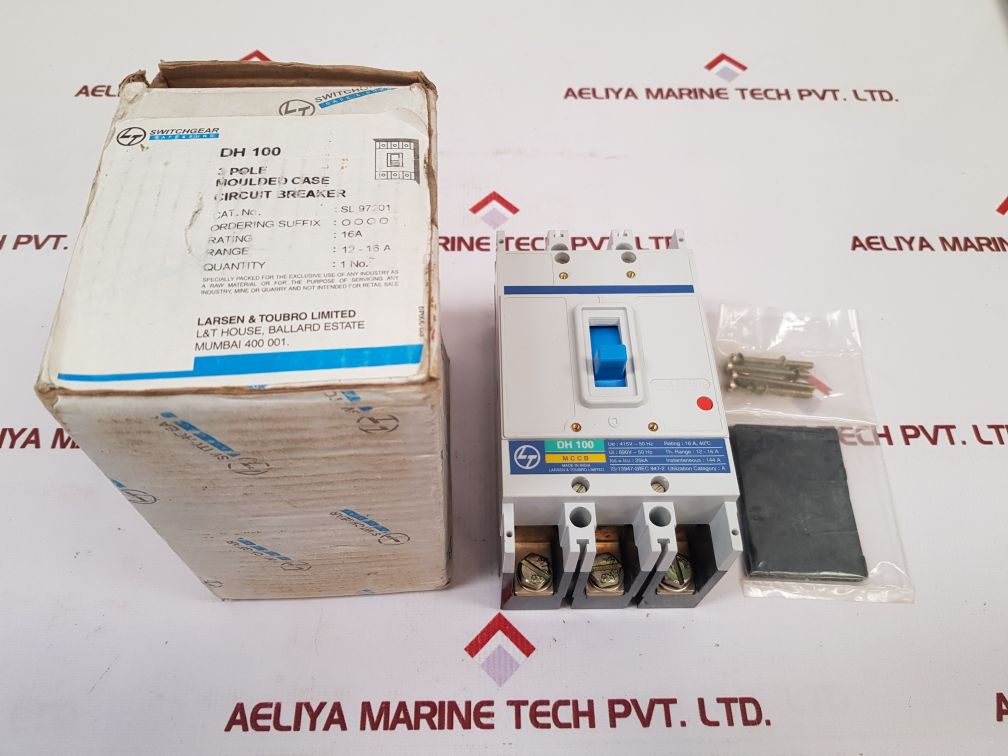 Larsen & Toubro Dh 100 Moulded Case Circuit Breaker New