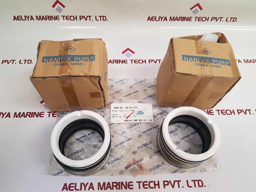 Naniwa Pump 520 Mechanical Seal