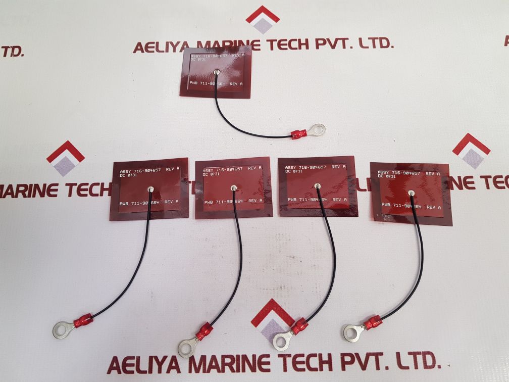 Set Of 5X 716-904657 Rev A Dc 0731