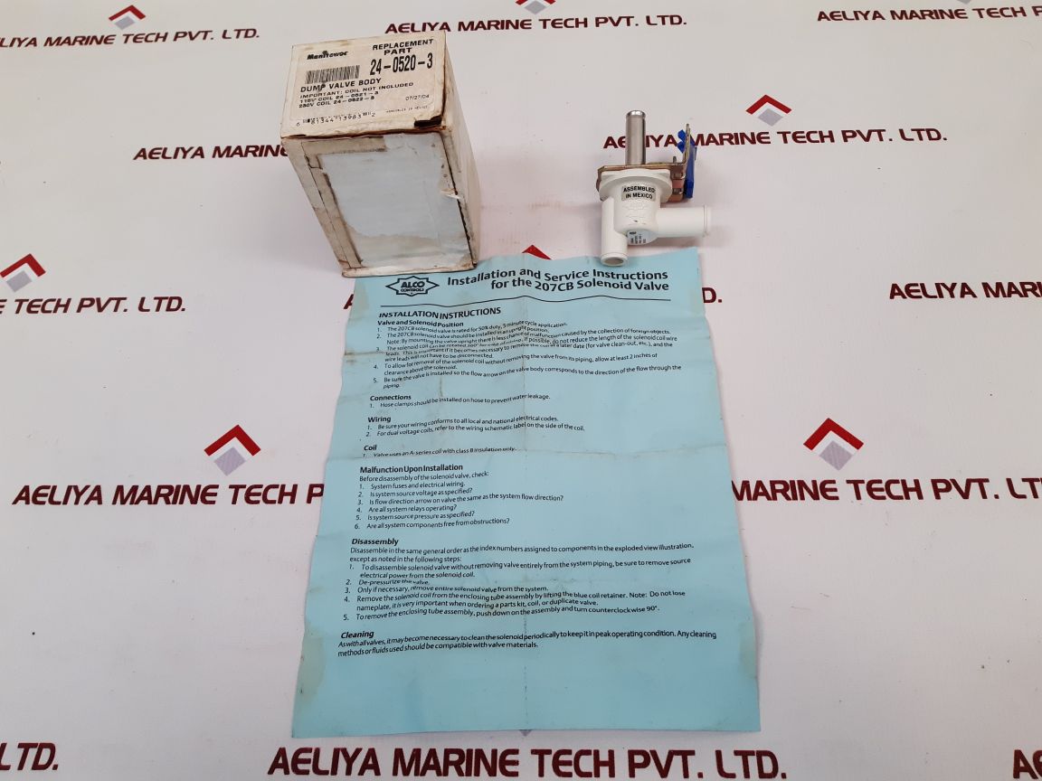 Manitowoc 24-0520-3 Solenoid Valve