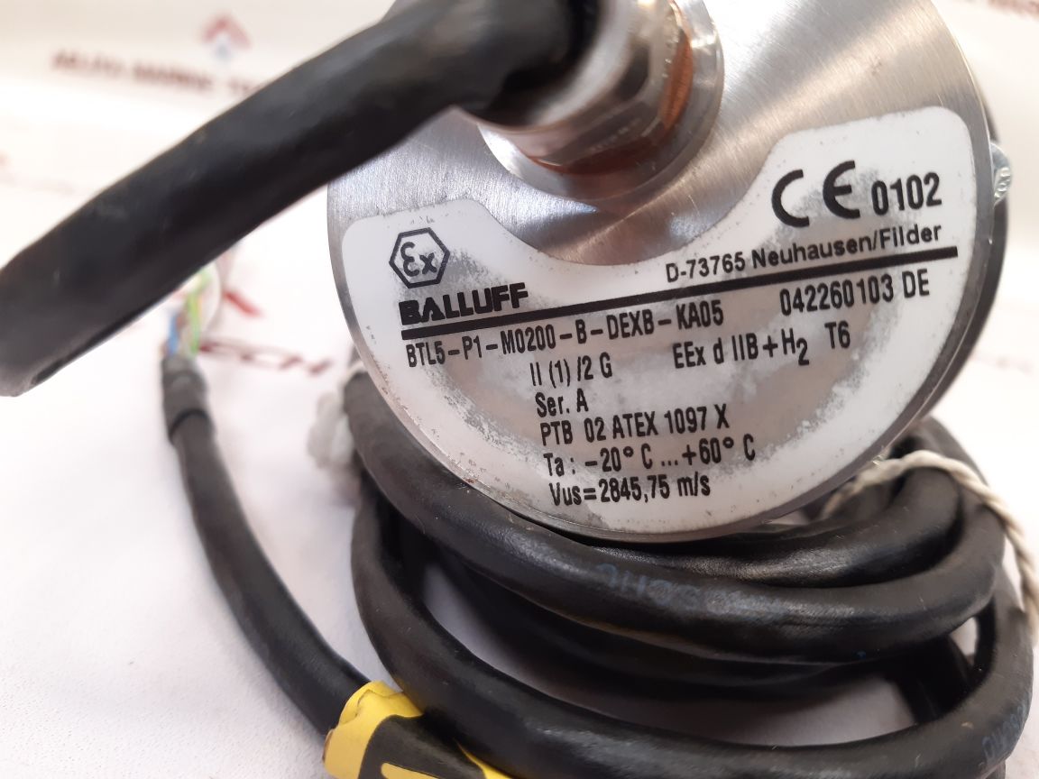 Balluff Btl5-p1-m0200-b-dexb-ka05 Micropulse Transducer New