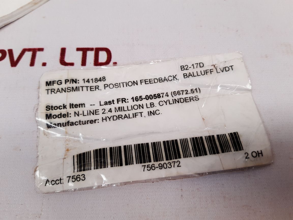 Balluff Btl5-p1-m0200-b-dexb-ka05 Micropulse Transducer New