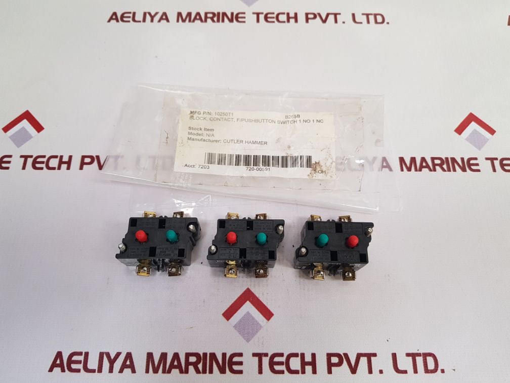 Cutler-hammer 10250T/91000T Contact Block