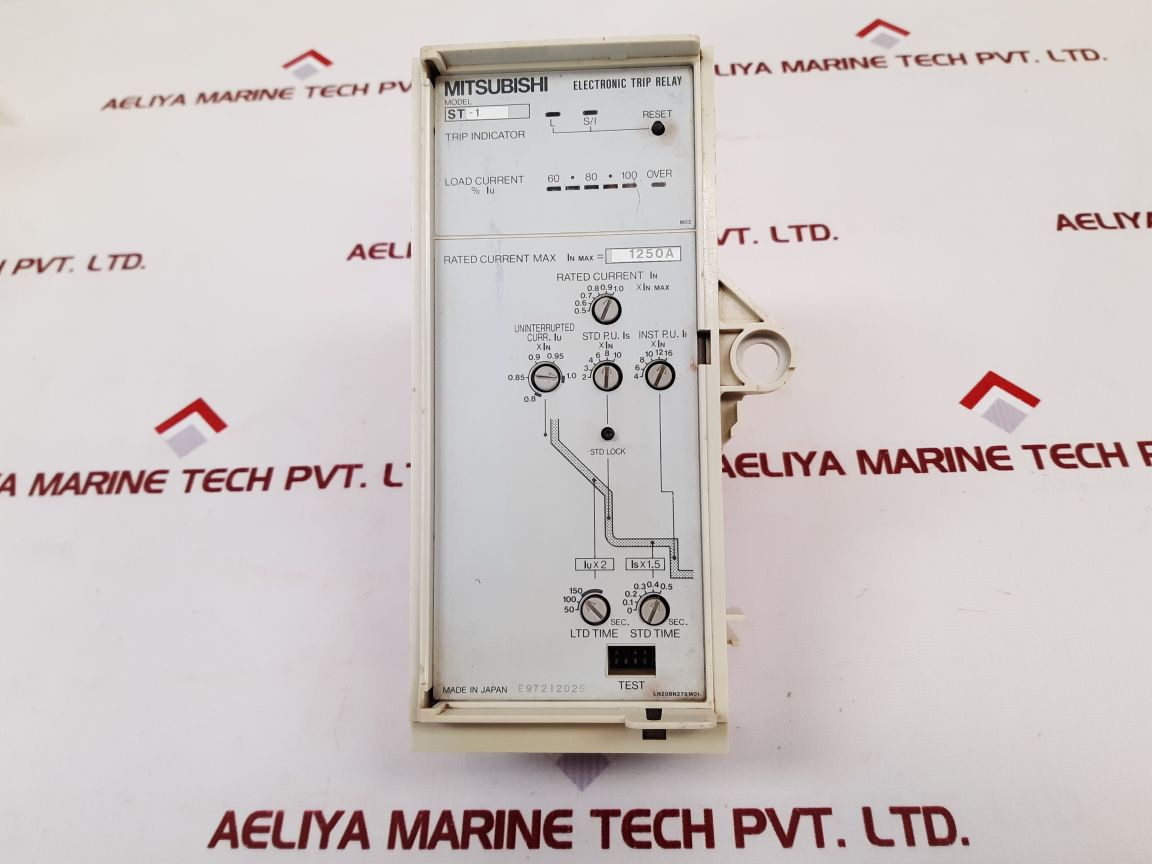 Mitsubishi St-1 Electronic Trip Relay
