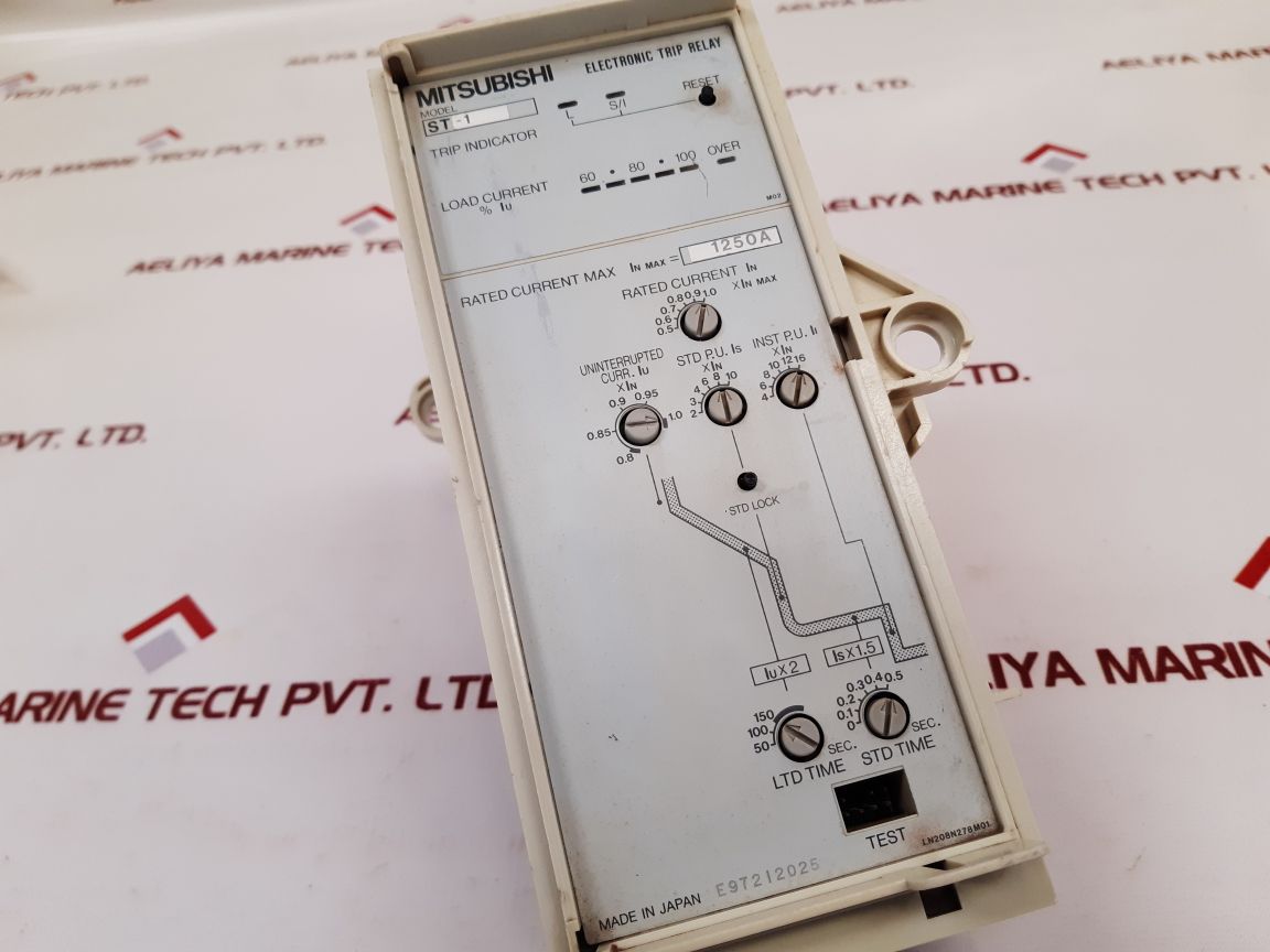 Mitsubishi St-1 Electronic Trip Relay