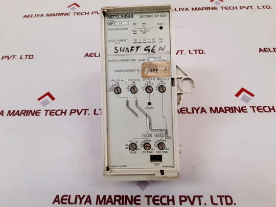Mitsubishi Mpt-1A Electronic Trip Relay