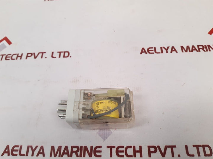 Set Of 2X Kuhnke Mf2-04 B Relay