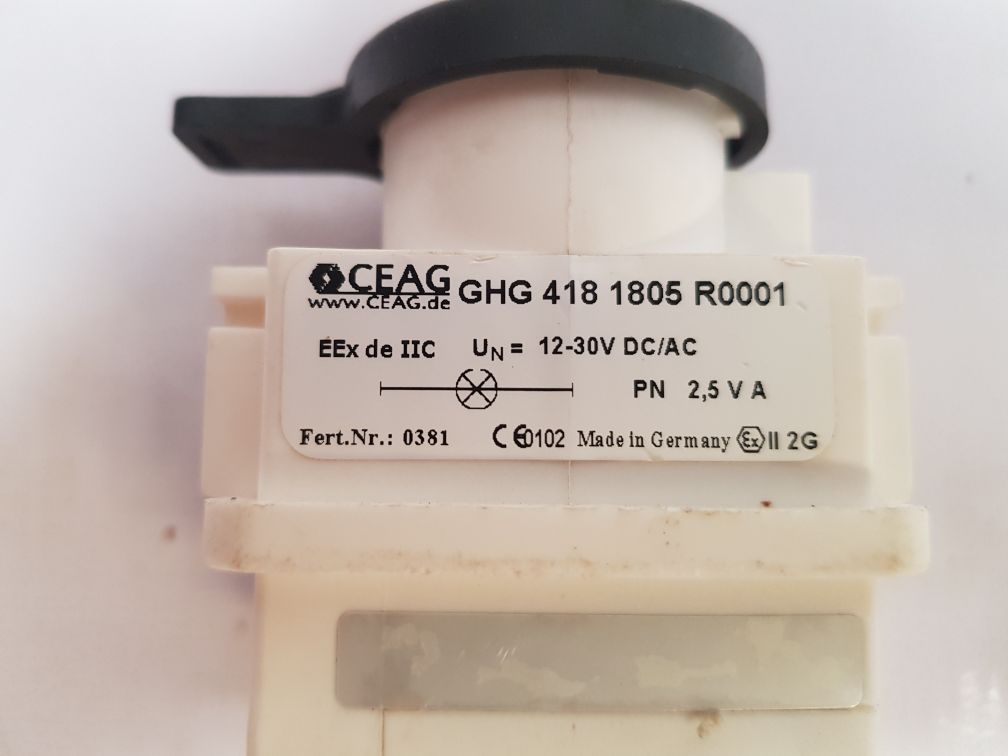 Ceag Ghg 418 1805 R0001 Indicator