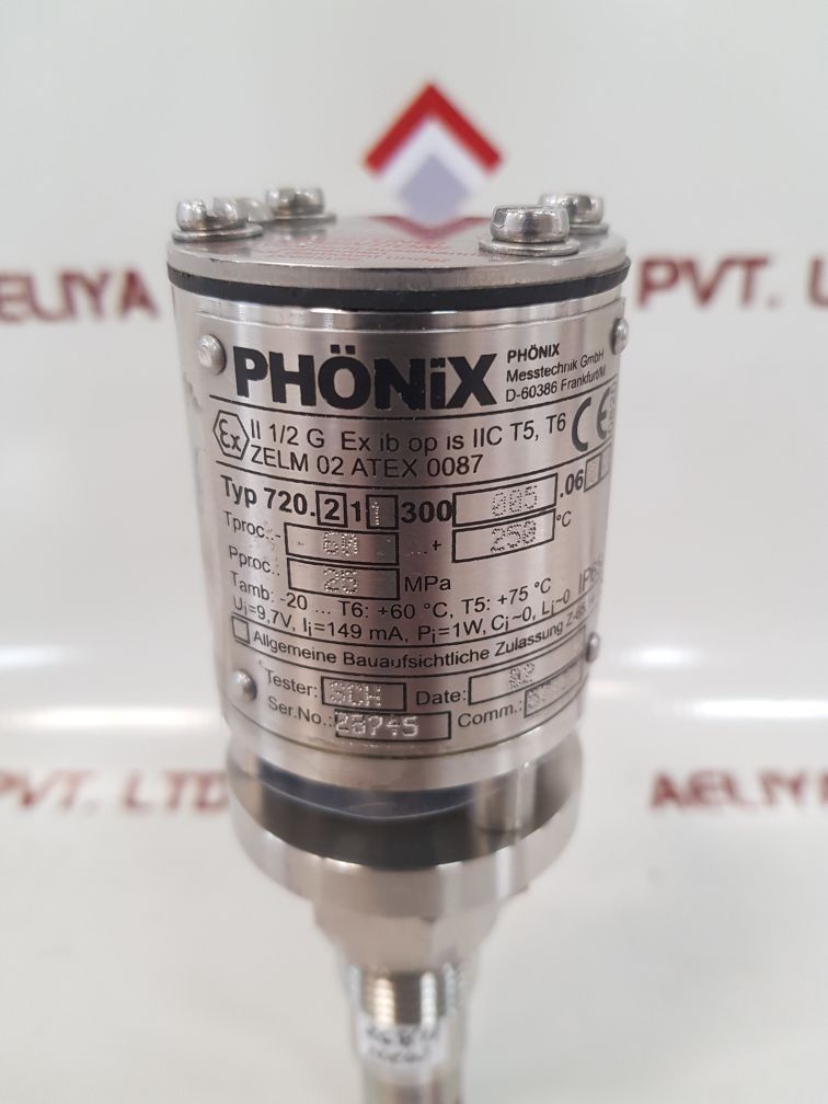 Phonix 720.06xx transducer 720.211300005.0680 level detector -60...+250°c