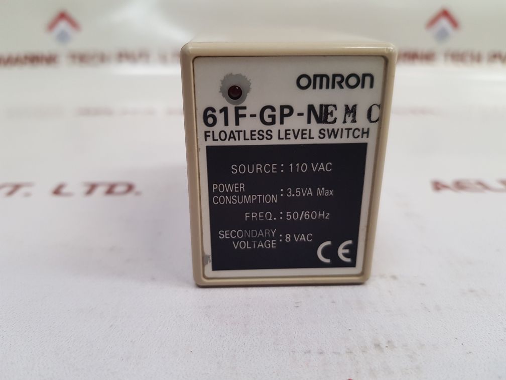 Omron 61F-gpn (-nt-nd-nl) Floatless Level Switch 61F-gp-ne