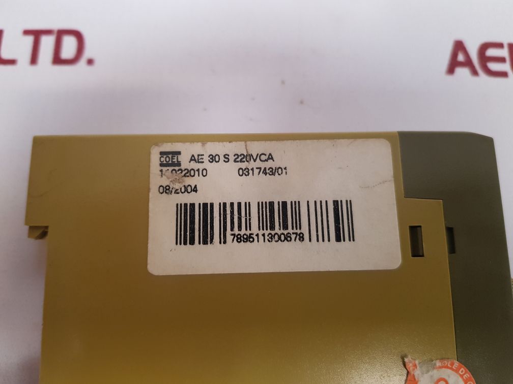 Coel Ae Time Relay 30 S 220Vca