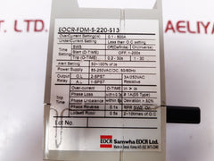 Eocr Samwha Eocr-fdm-s-220-s13 Power Converter Set 250V