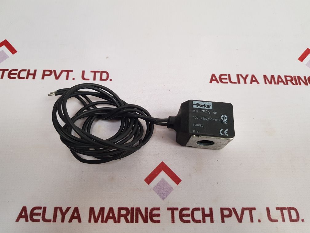 Parker Yb09 Solenoid Coil With Cable 9W