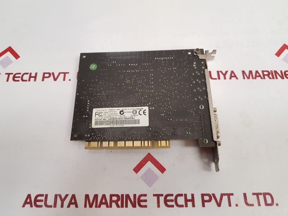 Creative Technology Sb0220 Sound Blaster Live! 5.1 Digital Pc Card
