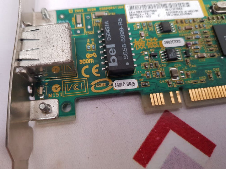 3Com Fab 02-0287-002 Pci Network Interface Card Rev-01