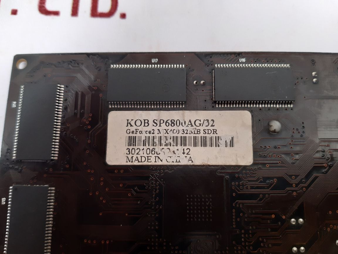 Nvidia Kob Sp6800Ag/32 Video Card