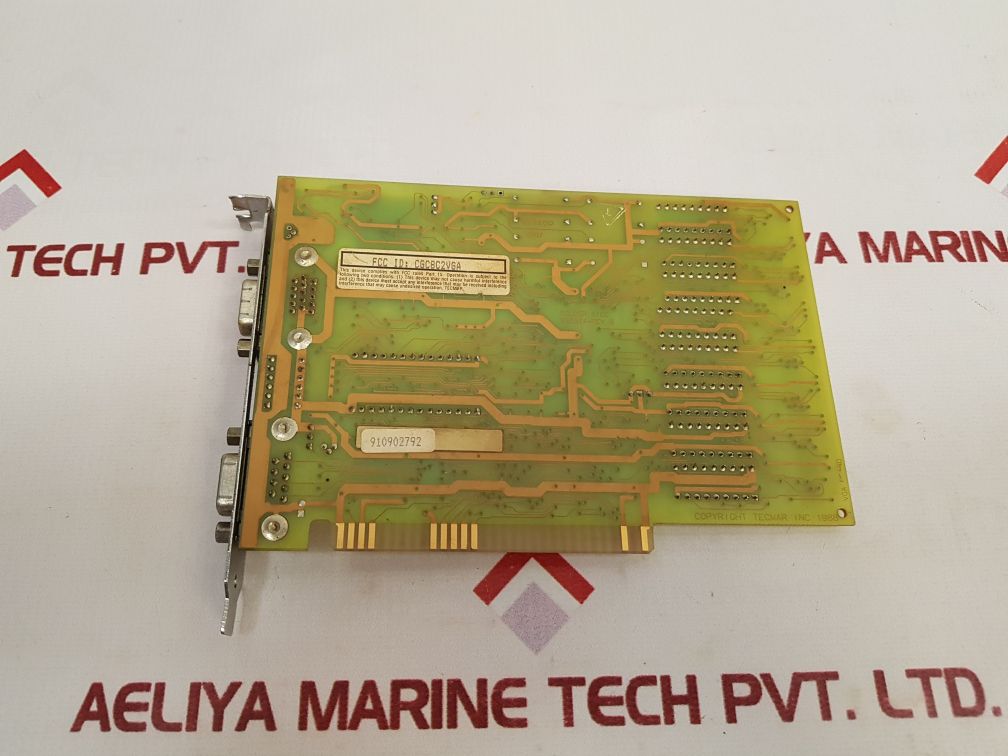 Tecmar Cgc8C2Vga Vga Board