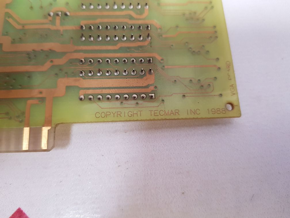 Tecmar Cgc8C2Vga Vga Board