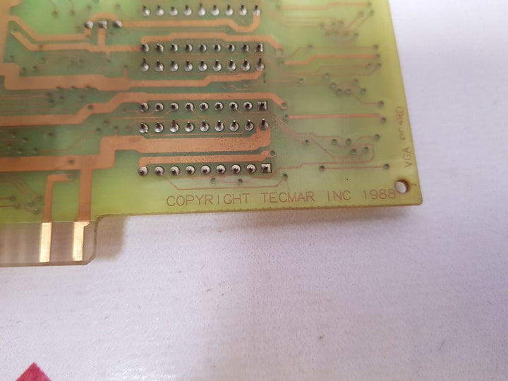 Tecmar Cgc8C2Vga Vga Board