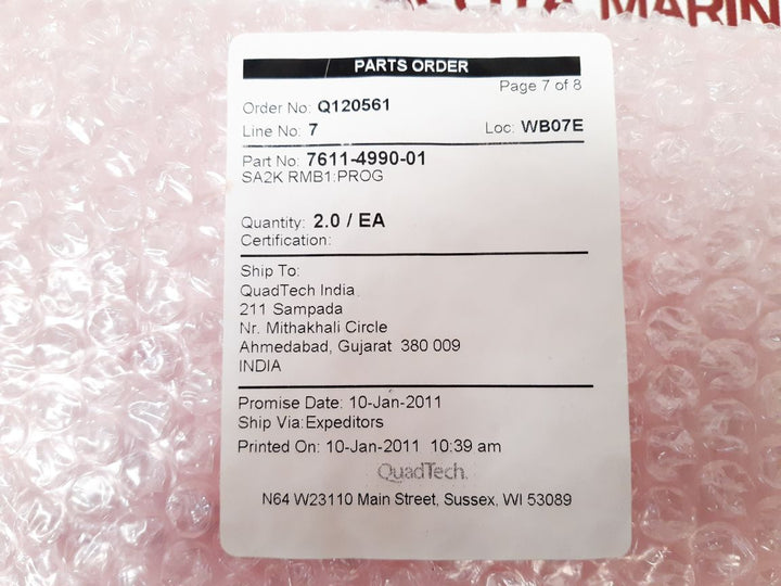 Rmb1 7610-6390-01 Pcb Card