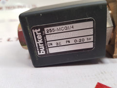 Burkert 255-mcg1/4 Solenoid Valve