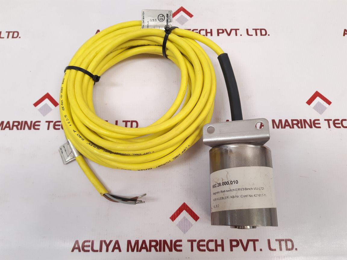 Ksr Kuebler Erv-3/8-vu-l72/12-b40A/V60X-6 Pur Magnetic-float-switch