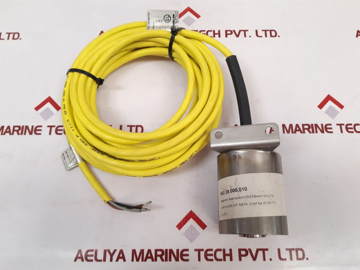 Ksr Kuebler Erv-3/8-vu-l72/12-b40A/V60X-6 Pur Magnetic-float-switch
