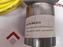 Ksr Kuebler Erv-3/8-vu-l72/12-b40A/V60X-6 Pur Magnetic-float-switch