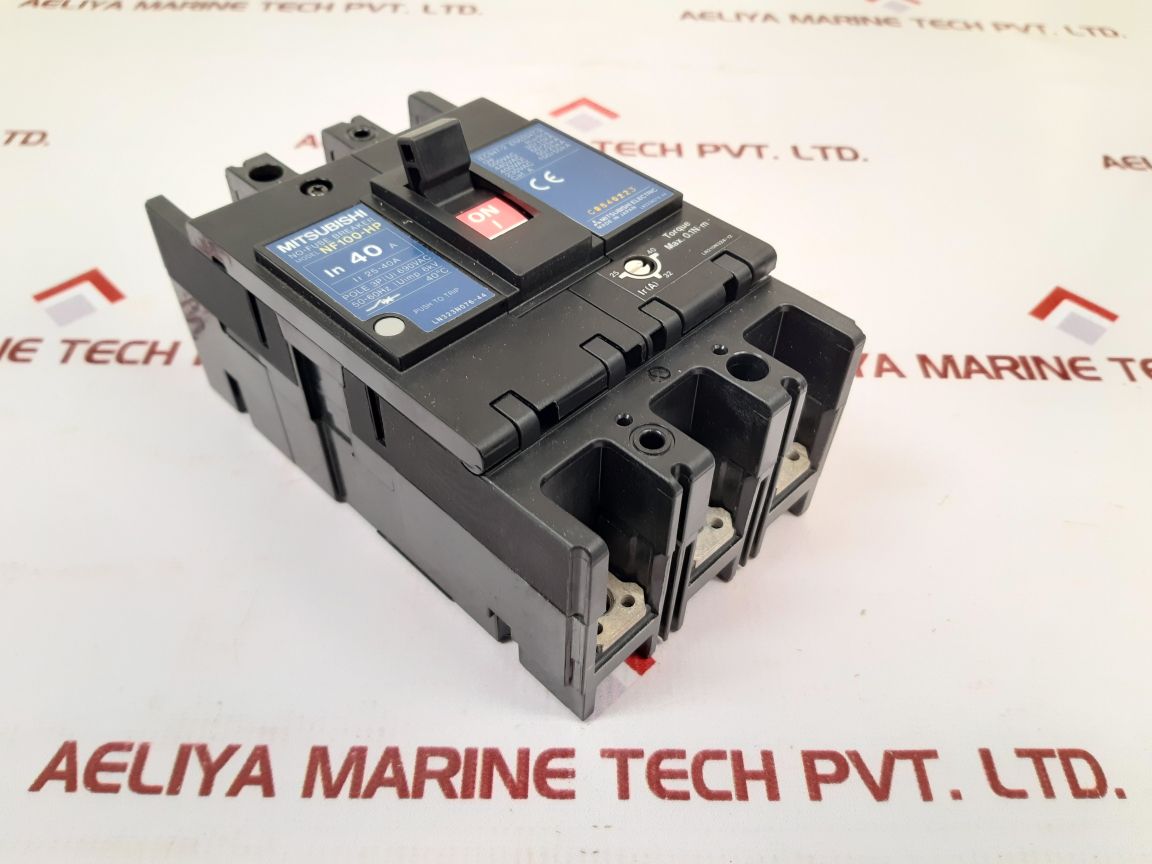 Mitsubishi Nf100-hp No-fuse Breaker 40A